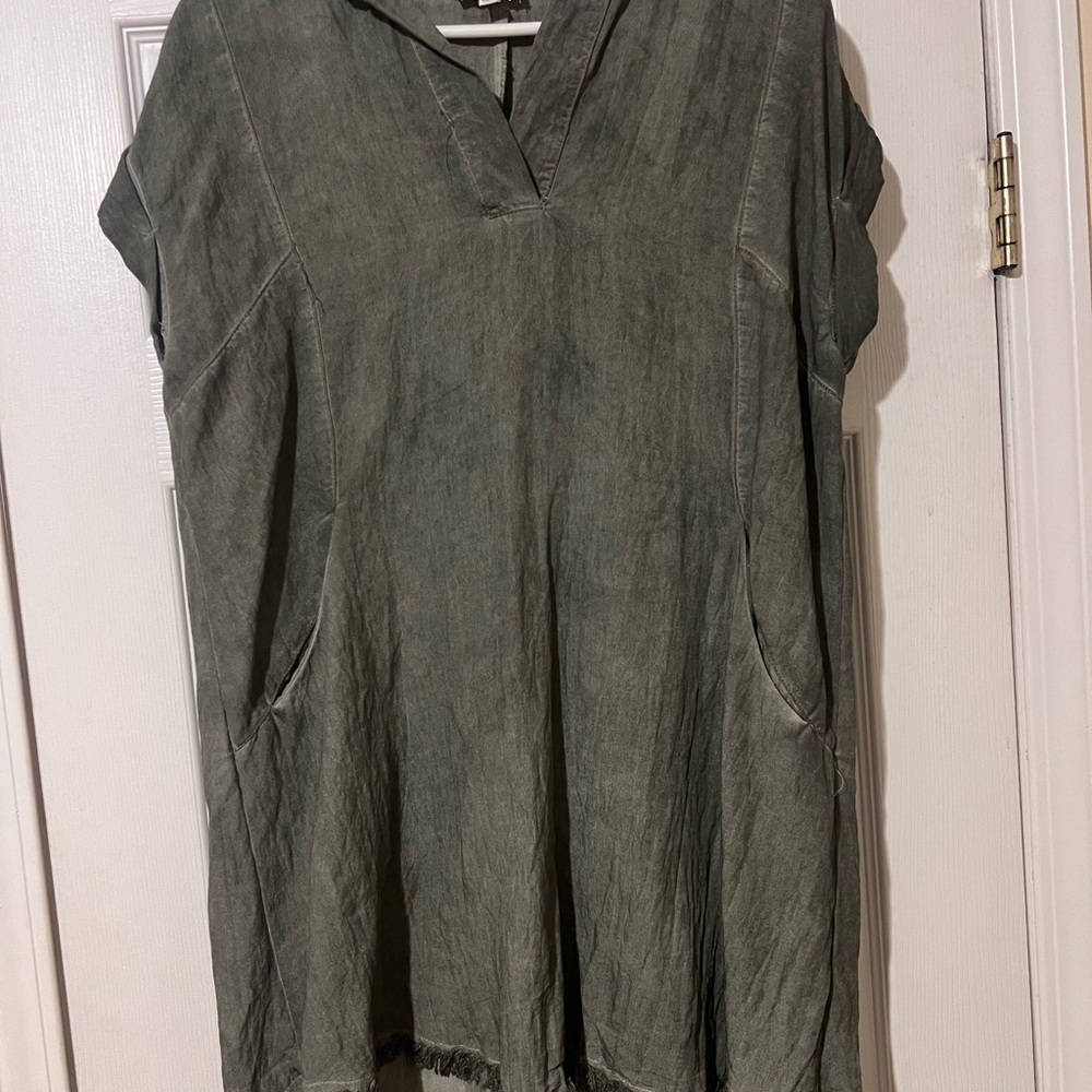 Umgee Olive Green Tunic Top